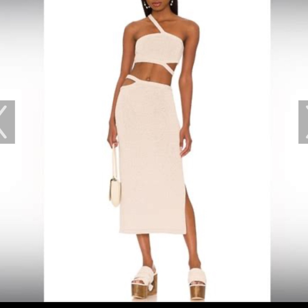 Cult Gaia Cream Two-Piece Set